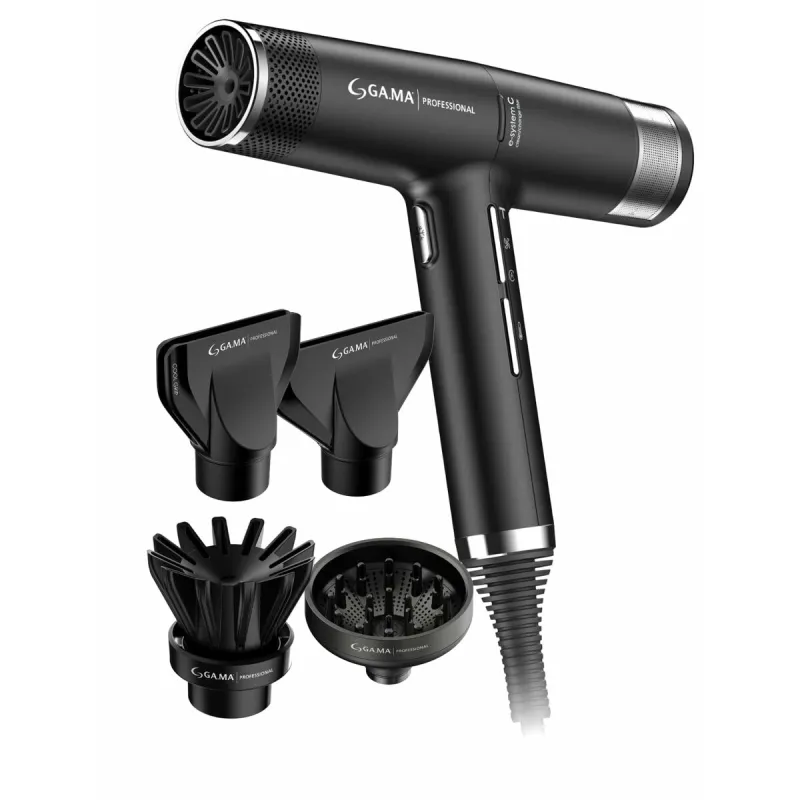 Plaukų džiovintuvas Gama Professional PH6080BK Juoda 1600 W