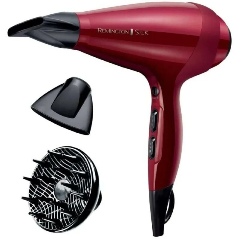 Plaukų džiovintuvas Remington T|Studio Silk Raudona 2400 W