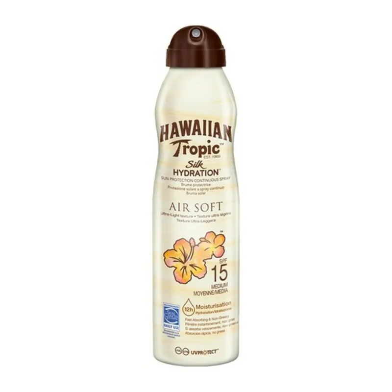 Purškiklis nuo saulės Silk Air Soft Silk Hawaiian Tropic Spf 30