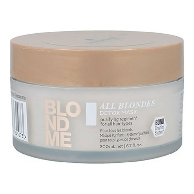 Plaukų kaukė Schwarzkopf Blondme Detox