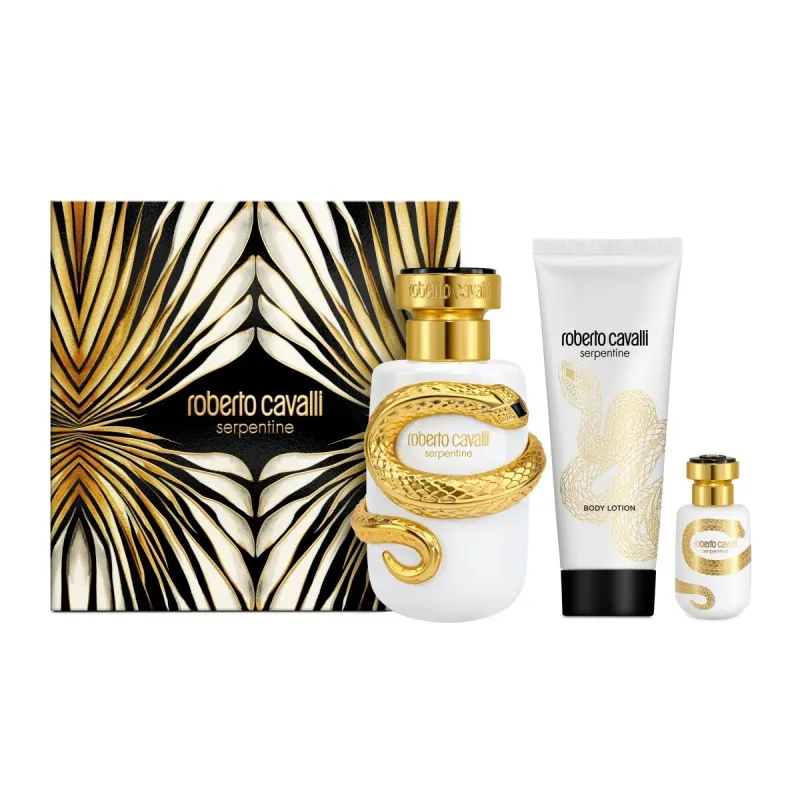 Moteriškų kvepalų rinkinys Roberto Cavalli SERPENTINE 3 Dalys