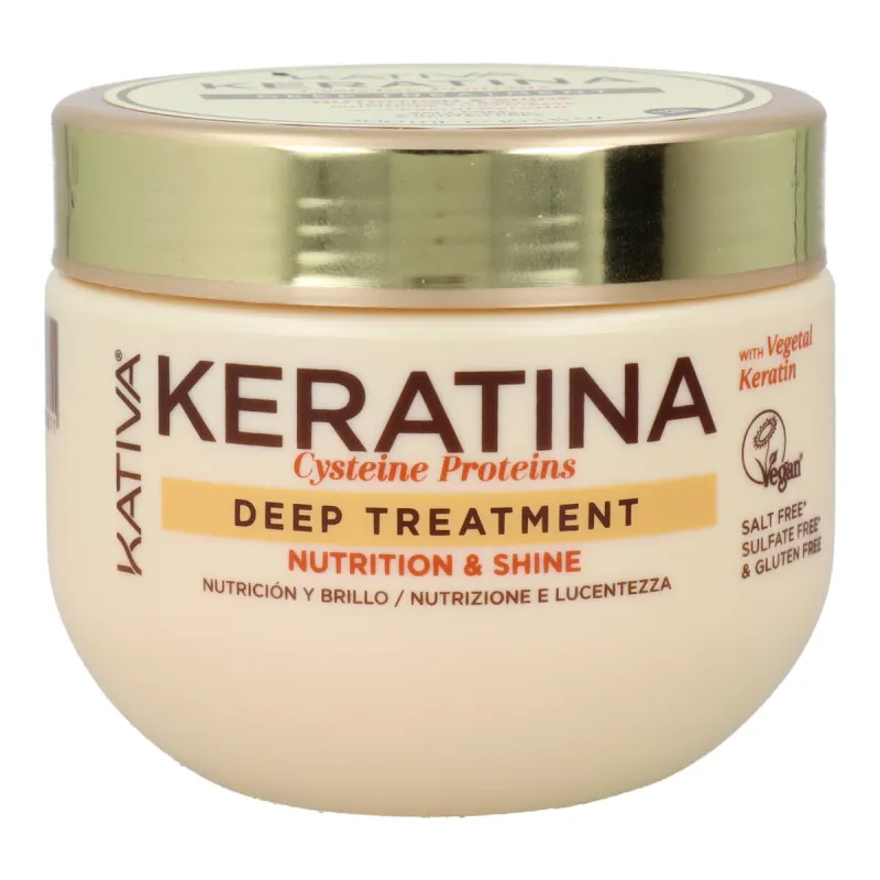 Maitinanti plaukų kaukė Kativa Keratina Deep 300 ml