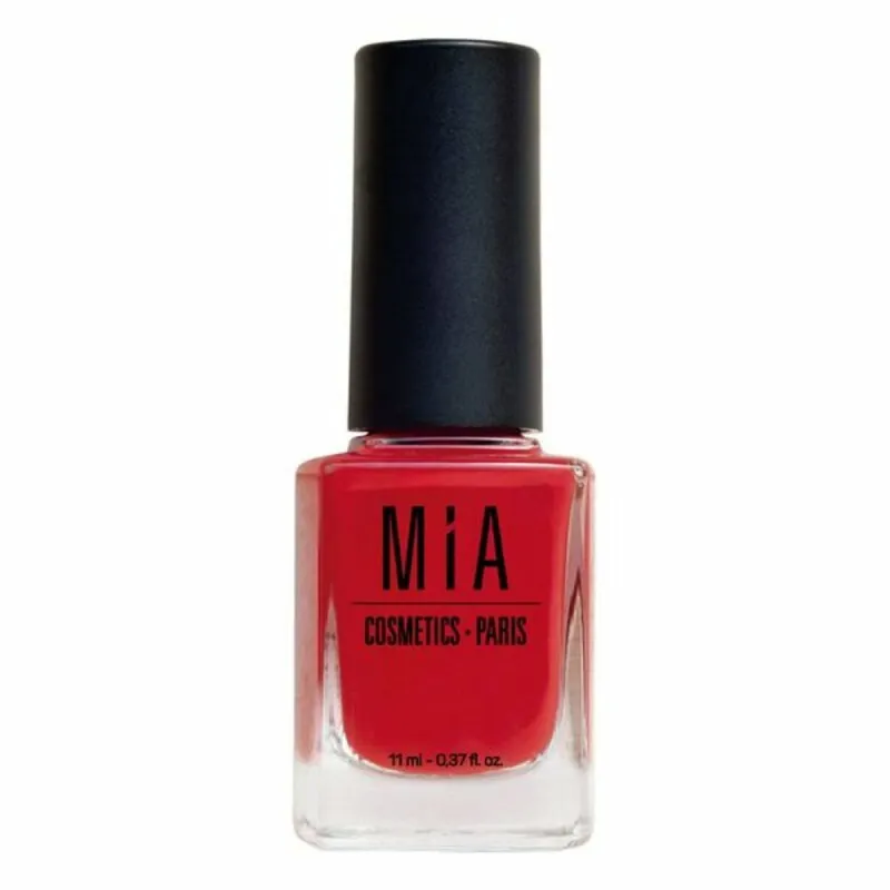 Nagų lakas Mia Cosmetics Paris Poppy Red (11 ml)