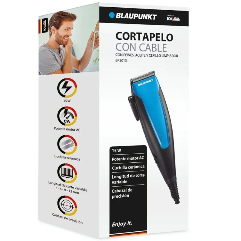 Plaukų kirpimo mašinėlė Blaupunkt BP5013 6 Dalys