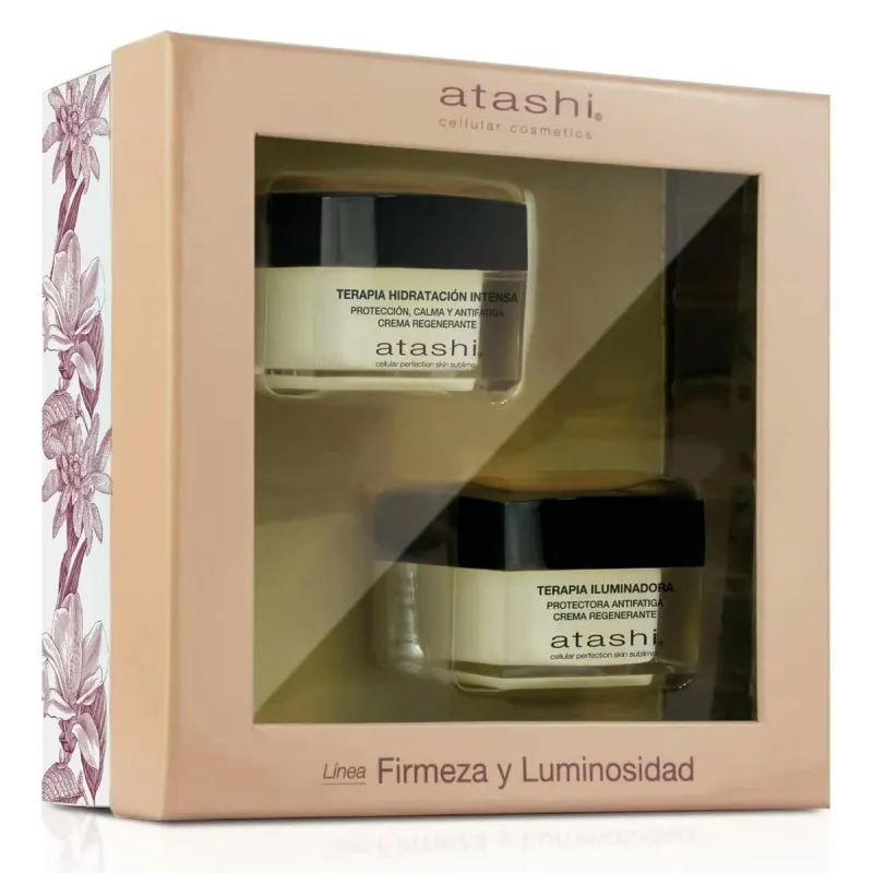 Kosmetikos rinkinys Atashi Firmeza Y Luminosidad Stangrinantis 2 Dalys
