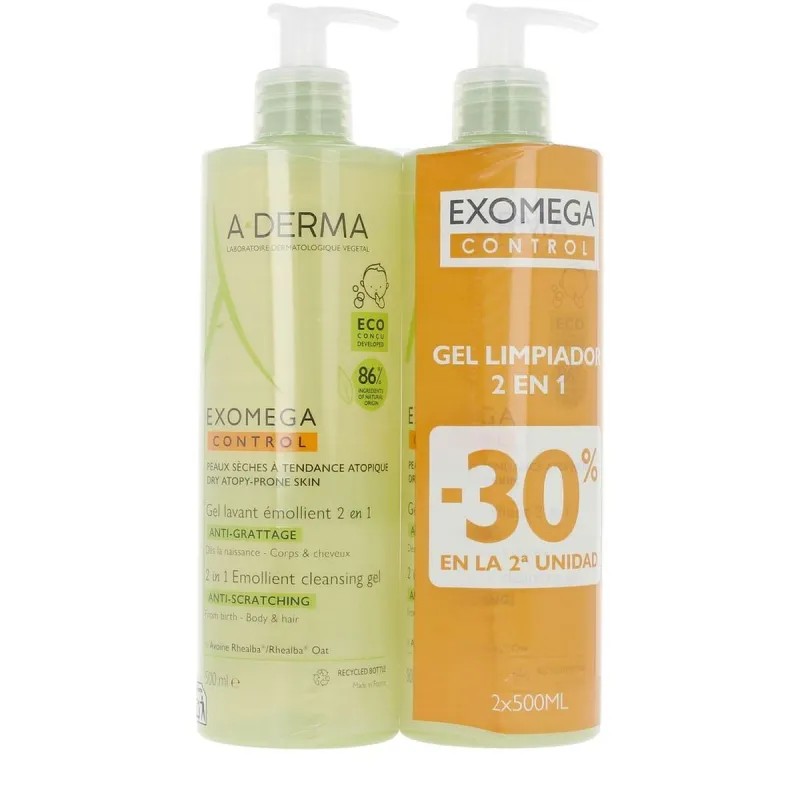 Valantis gelis A-Derma EXOMEGA CONTROL 500 ml