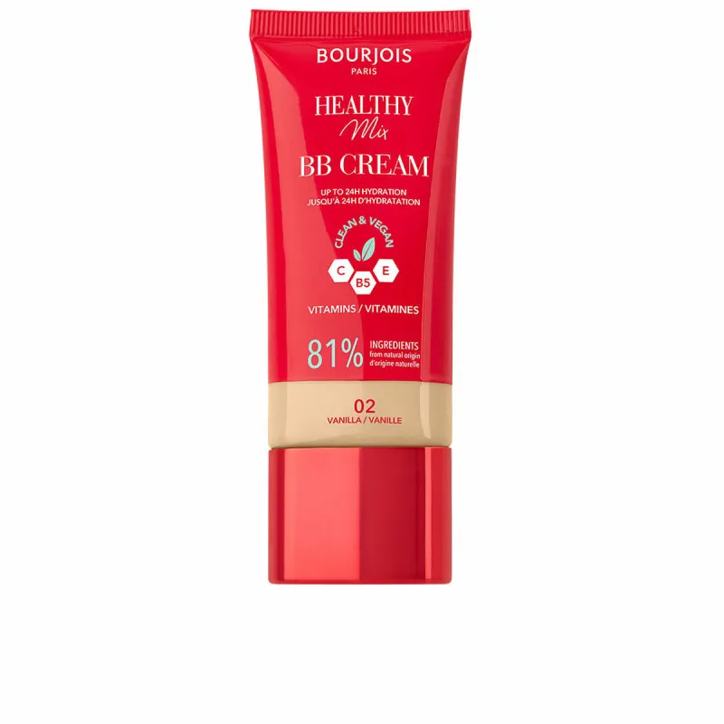 Drėkinamasis kremas su spalva Bourjois HEALTHY MIX Nº 02-Vanilla 30 ml