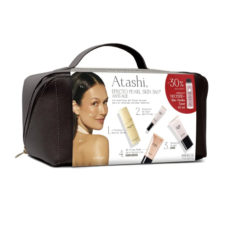 Kosmeetika komplekt Atashi EFECTO PEARL SKIN 360º 6 Tükid, osad