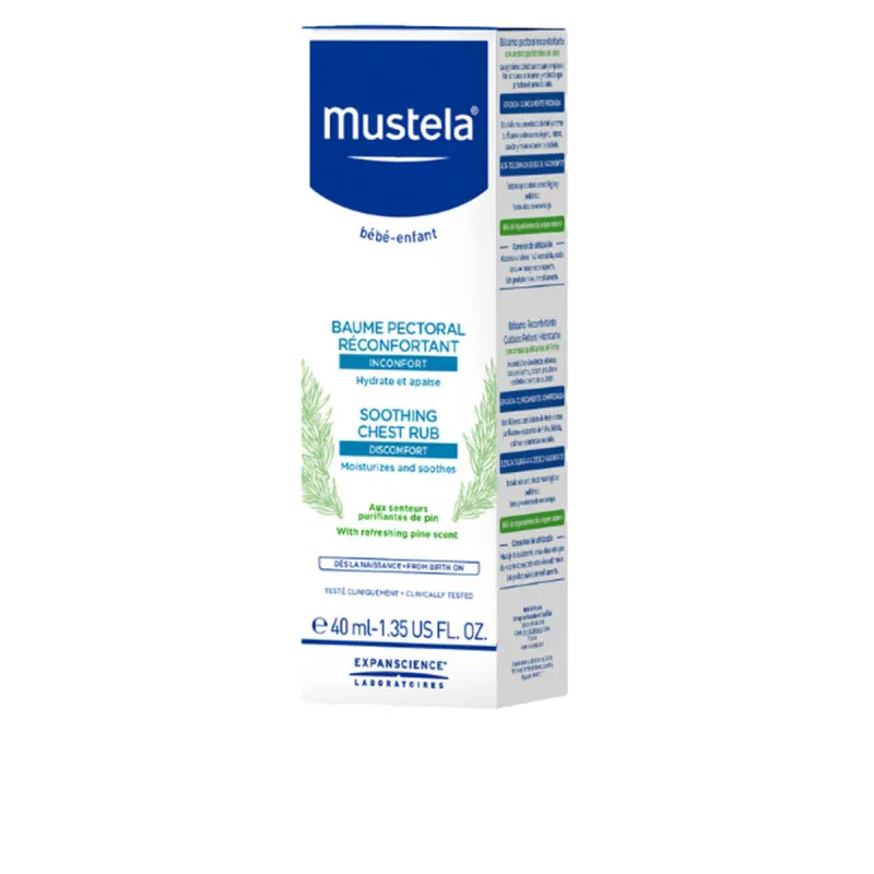 Детский грудной бальзам Mustela BEBÉ-NIÑO 40 ml