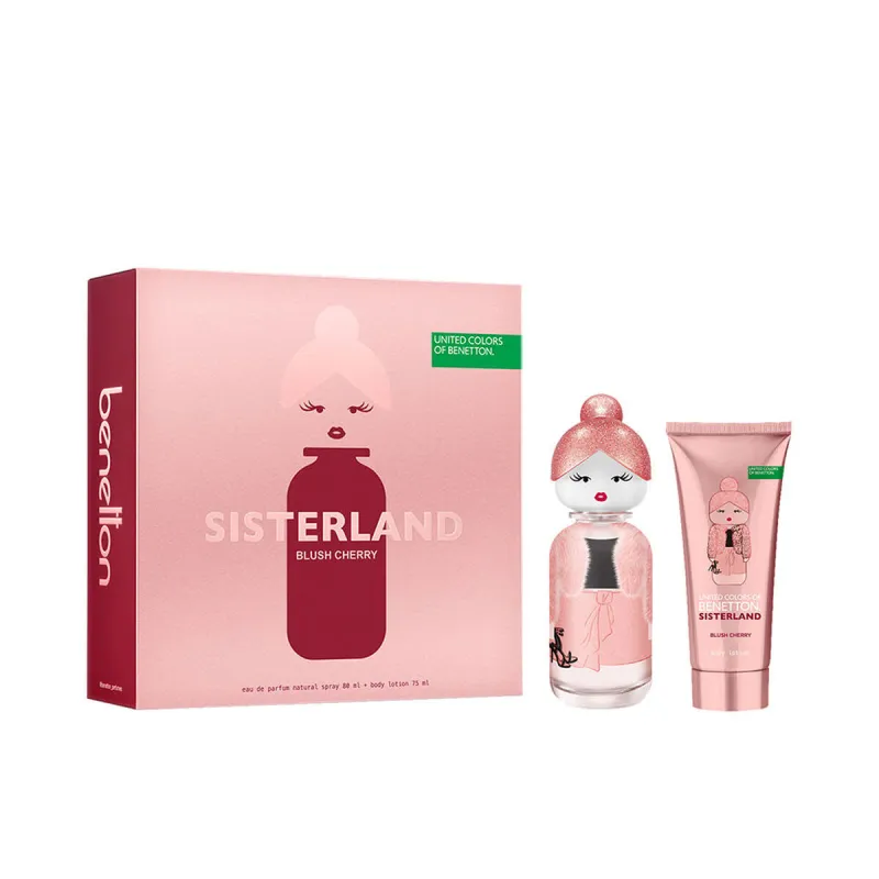 Moteriškų kvepalų rinkinys Benetton Sisterland Blush Cherry 2 Dalys
