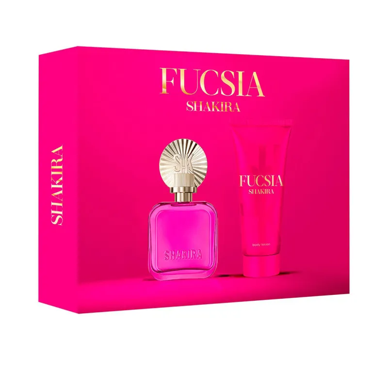 Moteriškų kvepalų rinkinys Shakira FUCSIA 2 Dalys