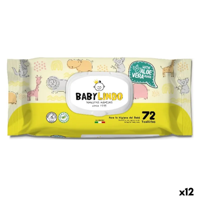 Mitruma Slaucītāji Baby Lindo Alveju (12 gb.)