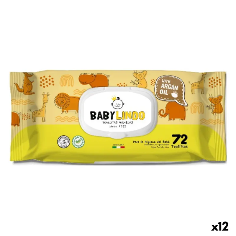 Mitruma Slaucītāji Baby Lindo Arganas Eļļa (12 gb.)