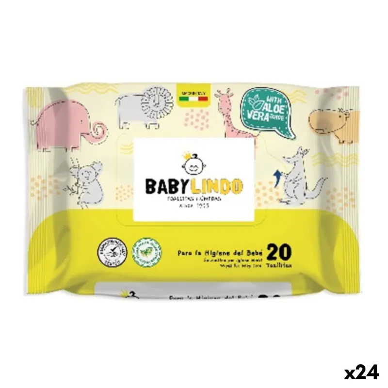 Mitruma Slaucītāji Baby Lindo Alveju (24 gb.)