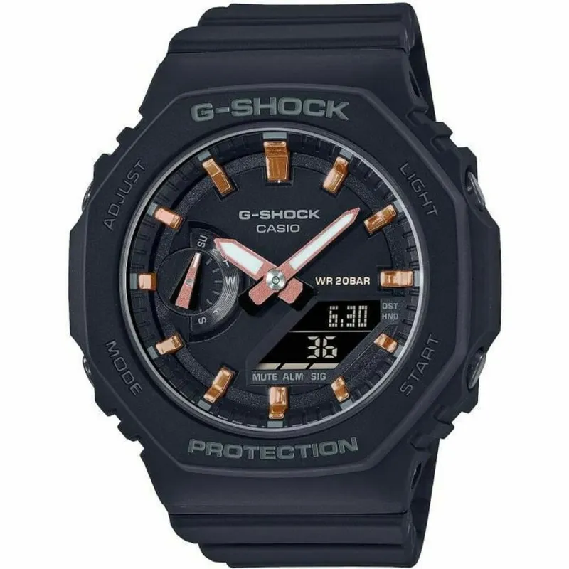 Vīriešu Pulkstenis Casio GMA-S2100-1AER Melns noir