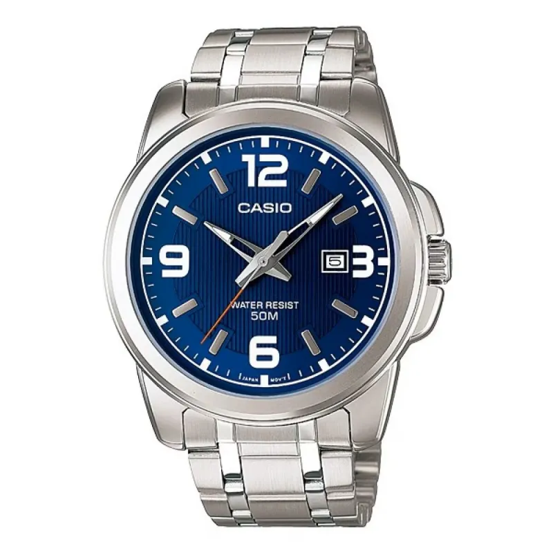Meeste Kell Casio MTP-1314D-2AVDF Hõbedane