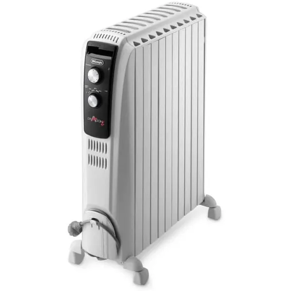 Olieradiator DeLonghi TRD51025 Balts