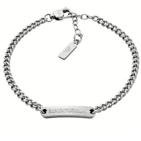 Meeste Käevõru Emporio Armani EGS3189040 Hõbedane