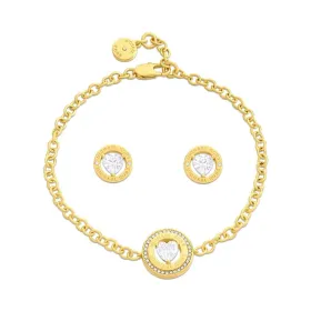 Apyrankių ir auskarų komplektas Michael Kors Fashion Auksinis