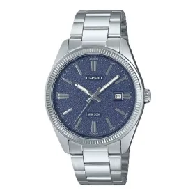 Men's Watch Casio DATE - BLUE, MATTE DIAL (Ø 38,5 mm)