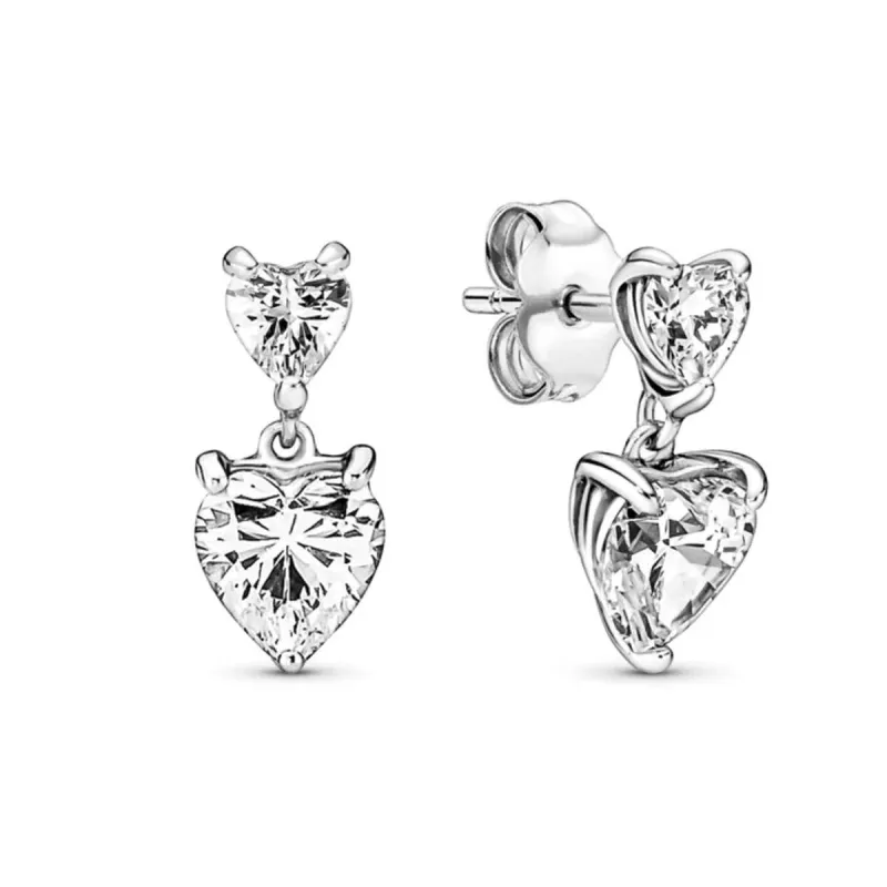 Женские серьги Pandora 291199C01 Ювелирное серебро 925