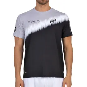 Vīriešu Krekls ar Īsām Piedurknēm Bullpadel Dinenno 25I 005 Melns Tenisa