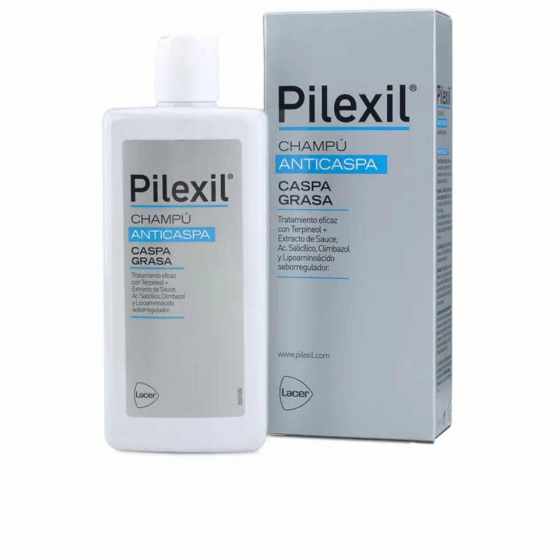 Šampūnas nuo pleiskanų Pilexil Pilexil Champú 300 ml Riebios pleiskanos