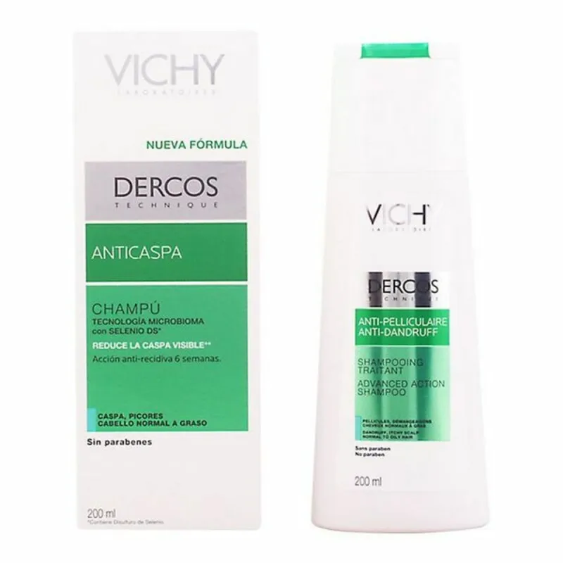 Šampūnas nuo pleiskanų Dercos Vichy Dercos 200 ml