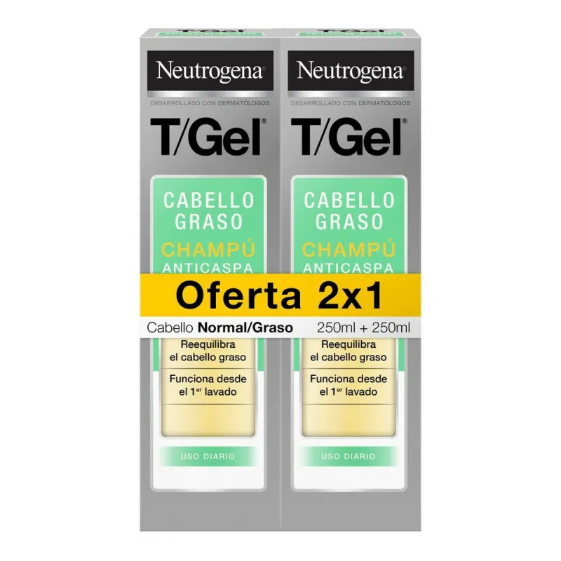 Šampūnas nuo pleiskanų Neutrogena Gel Champú Anticaspa Graso 250 ml