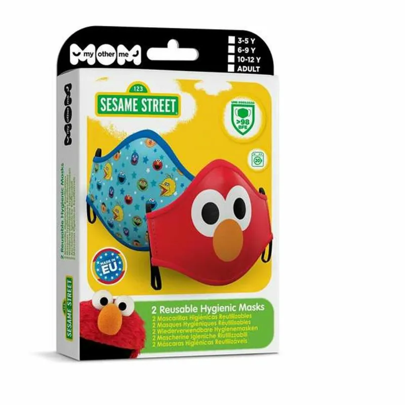 Гигиеническая маска многоразового использования Sesame Street Premium Для взрослых