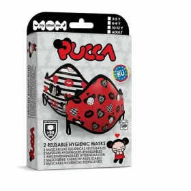Гигиеническая маска многоразового использования My Other Me Pucca Premium 6-9 года