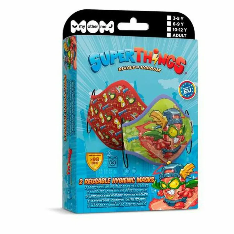 Гигиеническая маска многоразового использования My Other Me Super Zings Premium 3-5 года