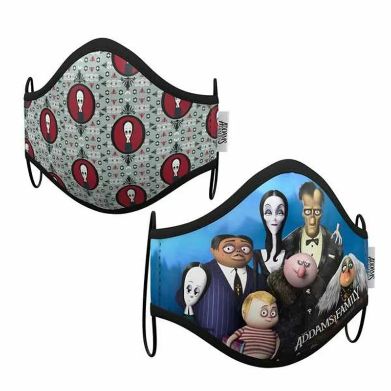 Hygieeninen kasvosuojain My Other Me Addams Family Premium 3-5 vuotta