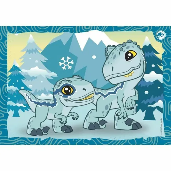 Palapeli Clementoni Jurassic World (4 osaa)