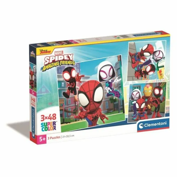 Dėlionė Clementoni Spidey (3 vnt.)