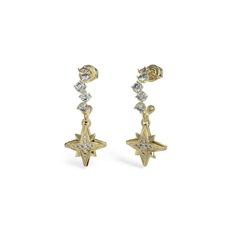 Naisten korvakorut Guess JUBE03322JWYGT-U 2 cm