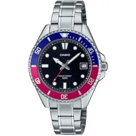 Мужские часы Casio MDV-10D-1A3VDF Серебристый (Ø 38,5 mm)