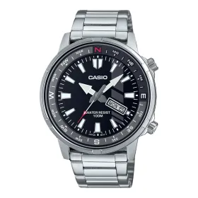 Miesten rannekellot Casio MTD-130D-1A2VDF Hopeinen (Ø 44 mm)