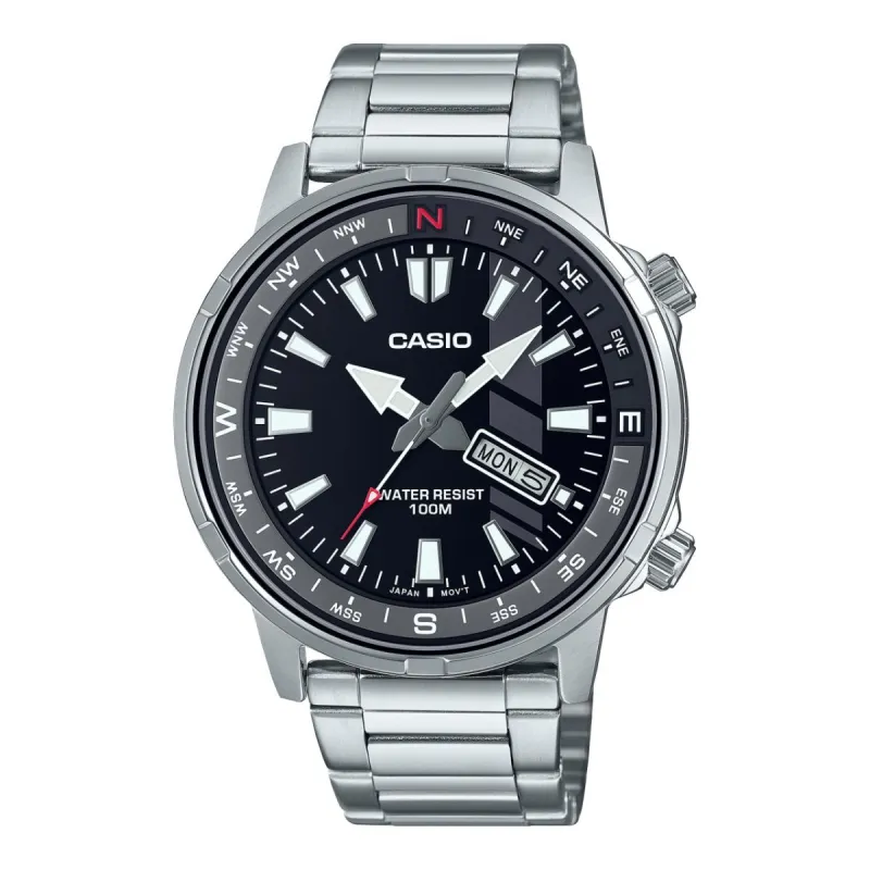 Men's Watch Casio MTD-130D-1A4VDF Silver (Ø 44 mm)