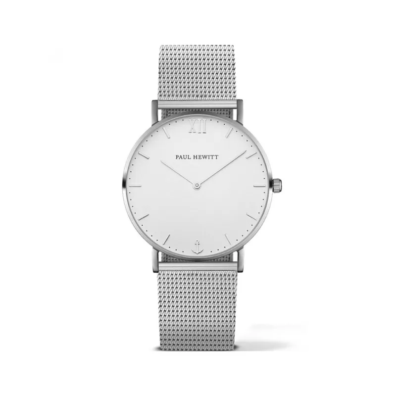 Men's Watch Paul Hewitt SA-S-ST-W-4M Silver (Ø 36 mm)