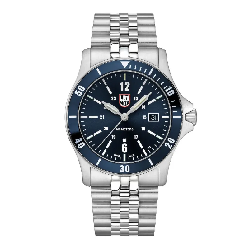 Meeste Kell Luminox XS.0913 Hõbedane (Ø 42 mm)