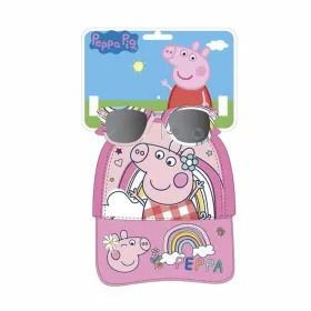 Cepures un saulesbriļļu komplekts Peppa Pig 2 Daudzums