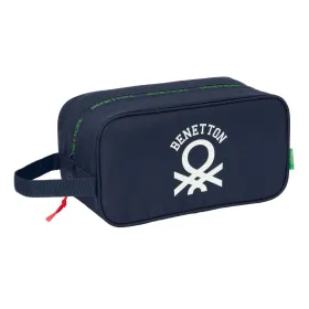 Дорожная сумка для обуви Benetton Together Тёмно Синий 29 x 15 x 14 cm