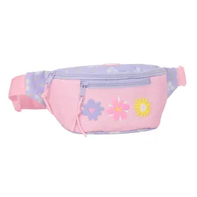 Laukku Safta Bouquet Pinkki Liila 23 x 12 x 9 cm