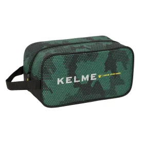 Дорожная сумка для обуви Kelme Camo Чёрный Зеленый 29 x 15 x 14 cm