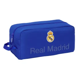 Kelioninis šlepečių laikiklis Real Madrid C.F. Mėlyna 34 x 15 x 18 cm