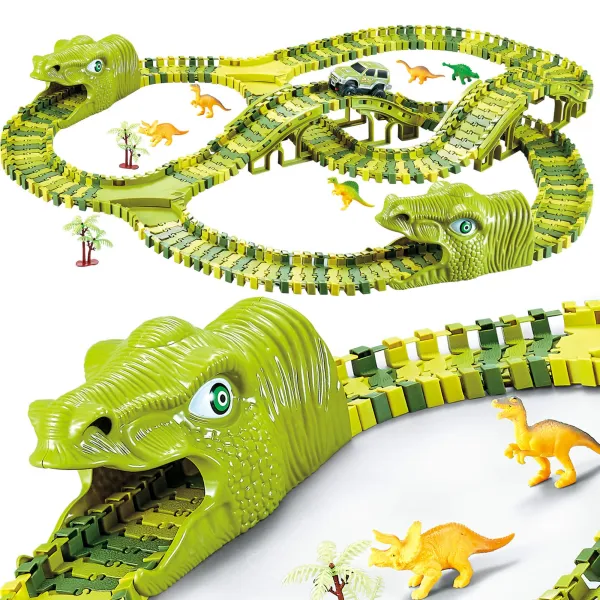 Dinozaurų parko lenktynių trasos komplektas Speingos RT0006