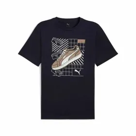 Vīriešu Krekls ar Īsām Piedurknēm Puma Graphics Sneaker 2XL