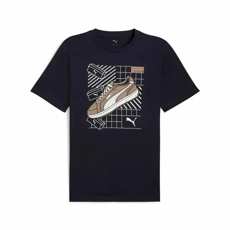 Vīriešu Krekls ar Īsām Piedurknēm Puma Graphics Sneaker 2XL