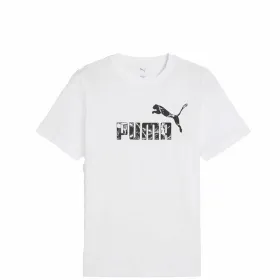 Vīriešu Krekls ar Īsām Piedurknēm Puma Graphics S